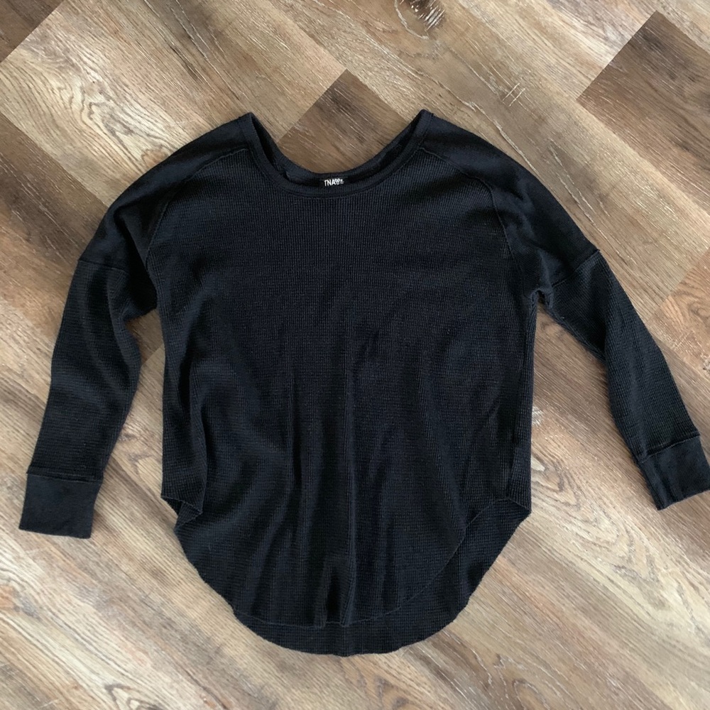 TNA Alder Waffle shirt grey